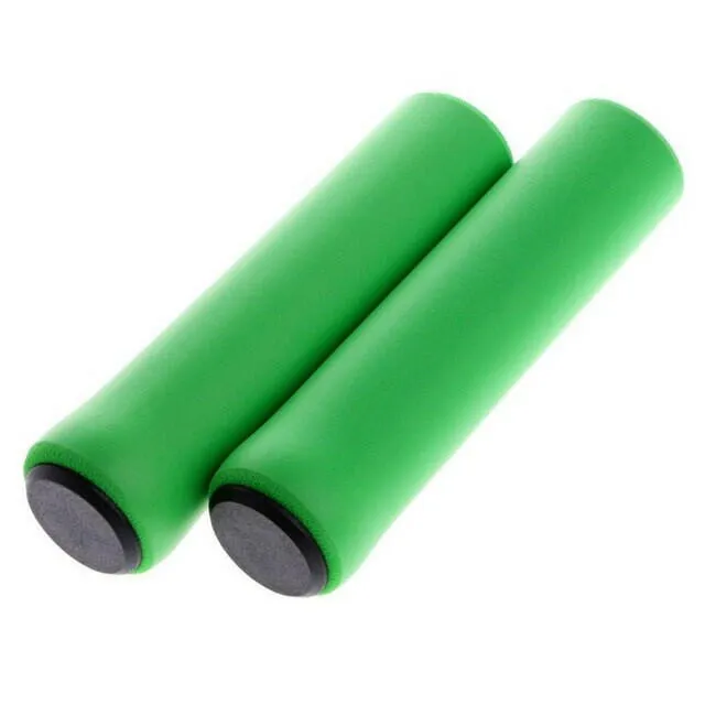 2pcs Soft Silicone Bicycle Handlebar Grips Outdoor MTB Road Bike Sponge Grips Cover Anti-slip Strong Support Grips Cycling Part