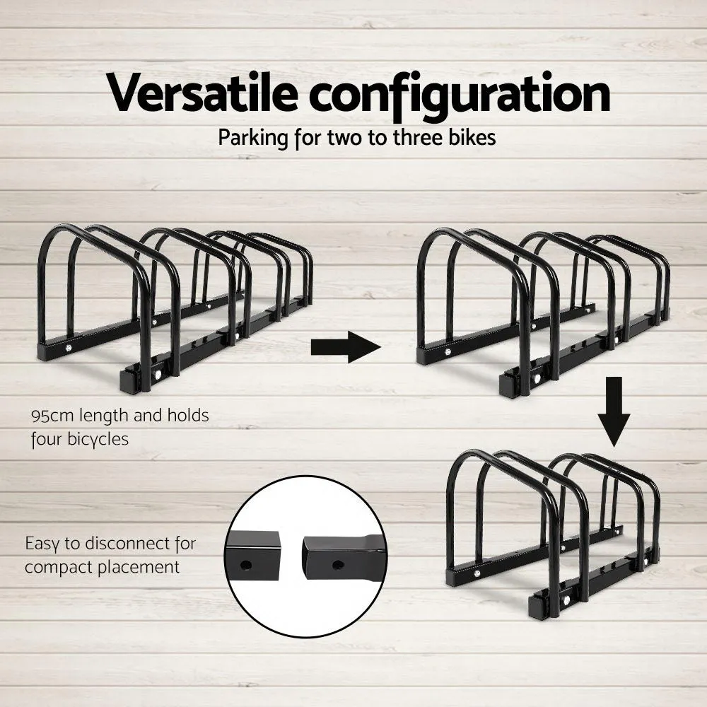 4-Bike Storage Rack, Powder-Coated Steel, Weisshorn