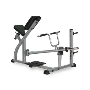 Atlantis Strength Incline T-Bar Row Grey Frame/Black Upholstery