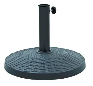 Azuma Weighted Parasol Base Stand Support Rattan Style Resin