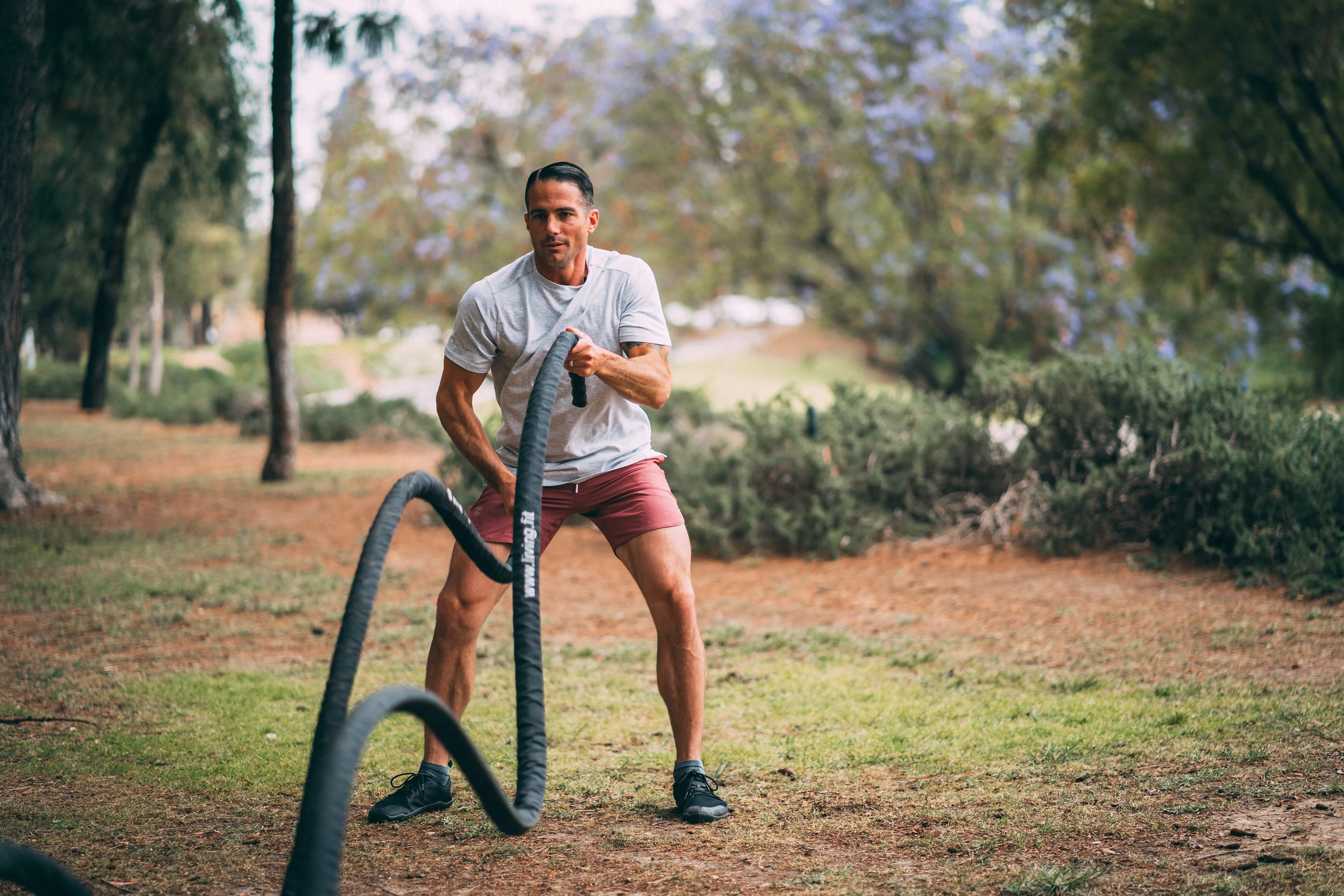 Battle Ropes - Canvas Covered - 1.5 Inch Diameter