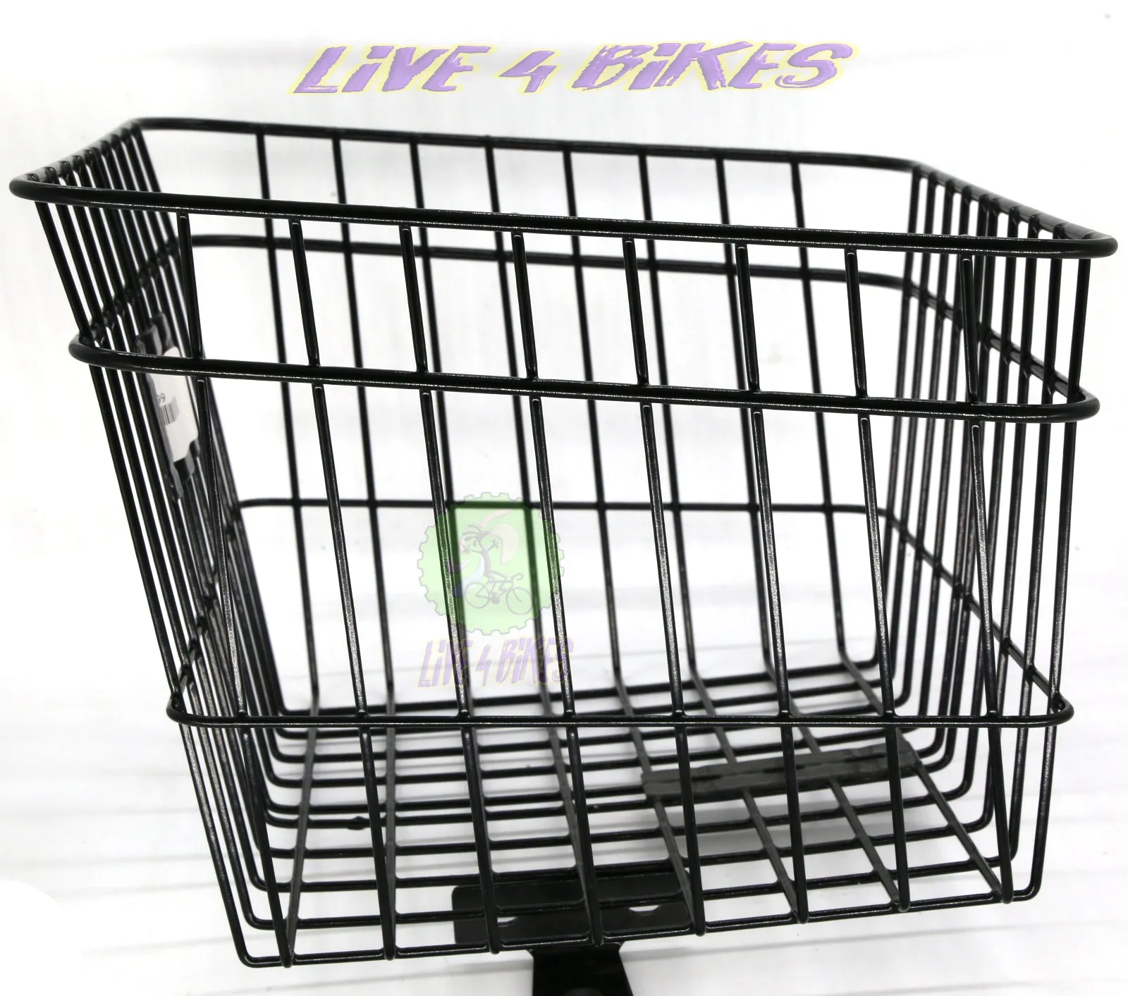 Beach Cruiser Basket -Bike Basket -  Bolt On Steel Front   -Live4Bikes