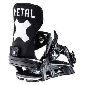 Bent Metal Men's Axtion Snowboard Bindings 2024 Black