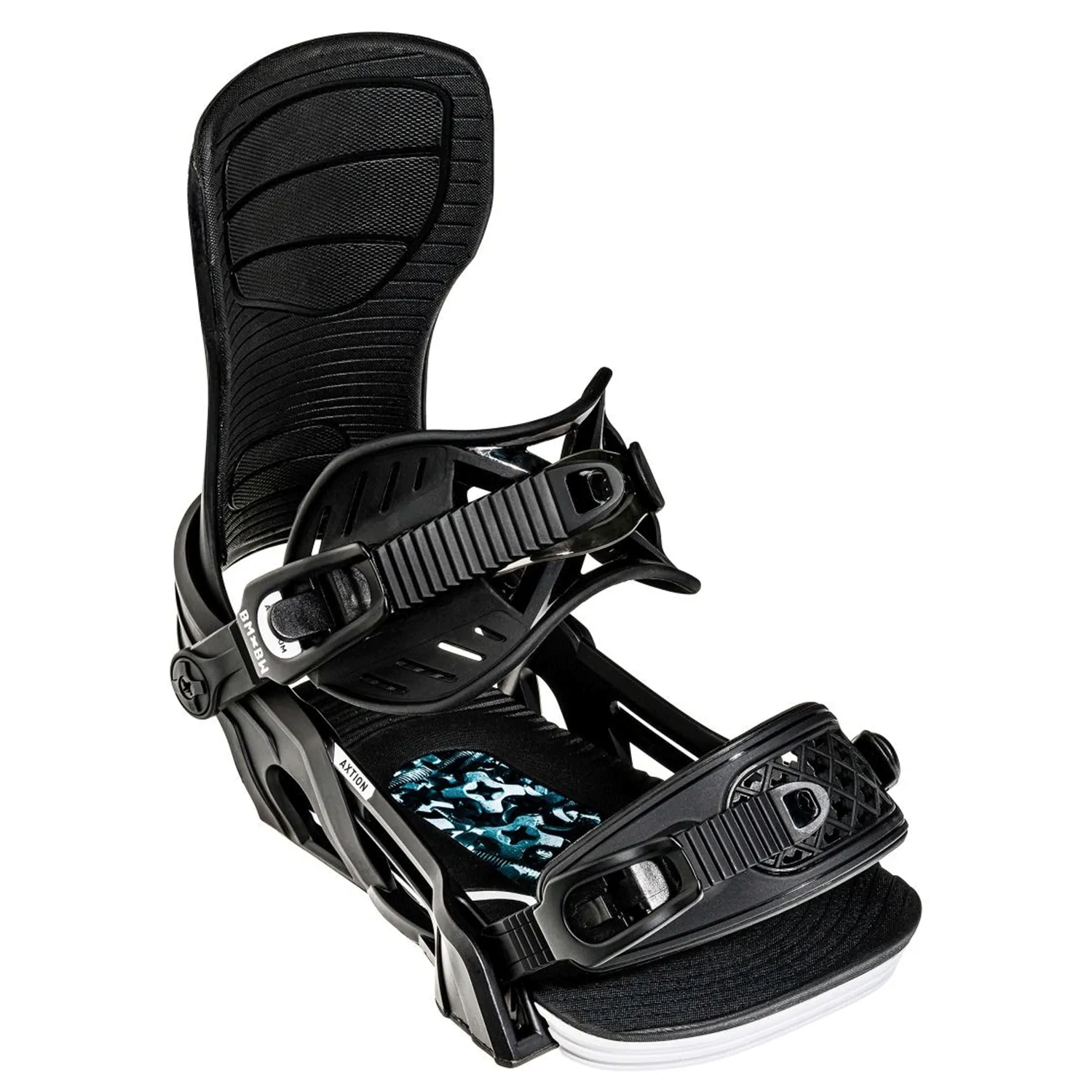 Bent Metal Men's Axtion Snowboard Bindings 2024 Black