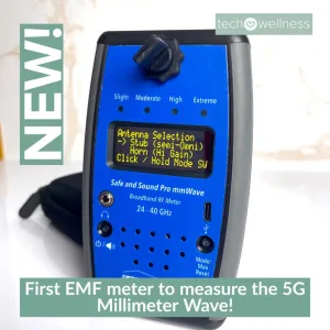 Best 5G EMF Millimeter Reader Meter Detects and Measure mmWave Radiation•Ships FREE!