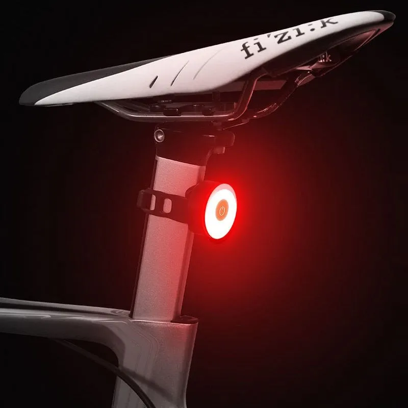 Bicycle Rear Light USB Rechargeable IPX8 Waterproof