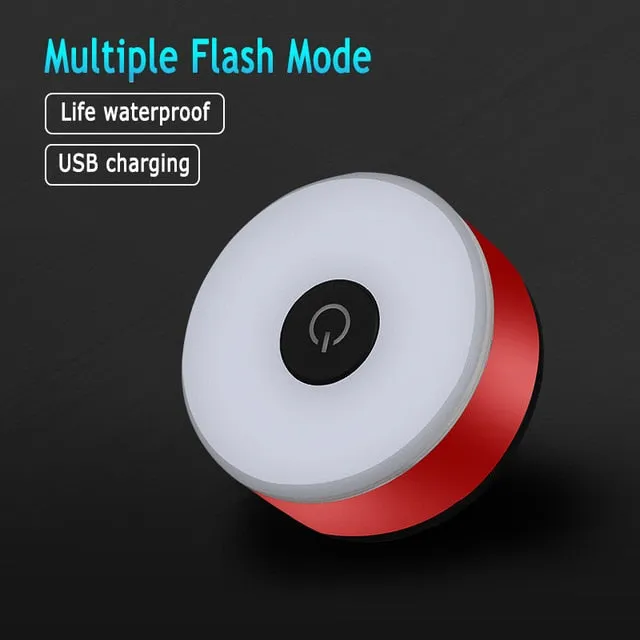 Bicycle Rear Light USB Rechargeable IPX8 Waterproof