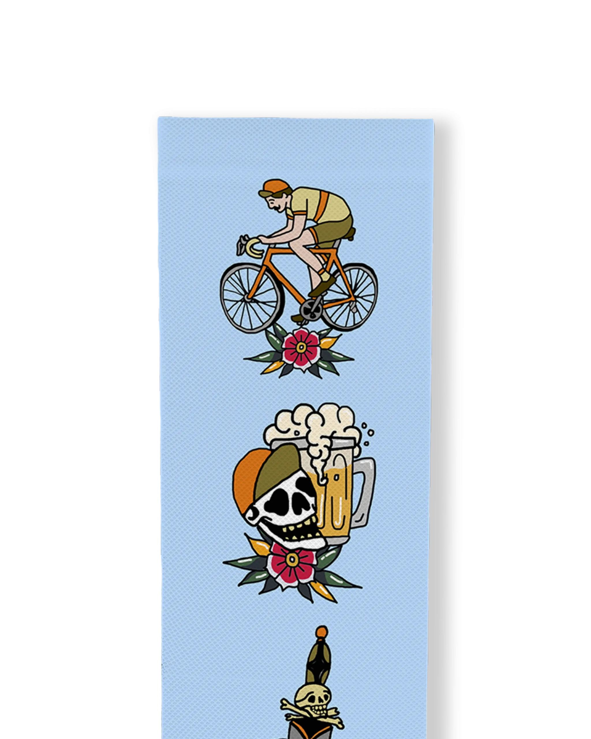 Bikes and Beer Printed Cycling Socks