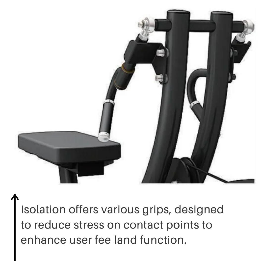 BodyKore Isolation Series – Selectorized Lat Pulldown/Seated Row