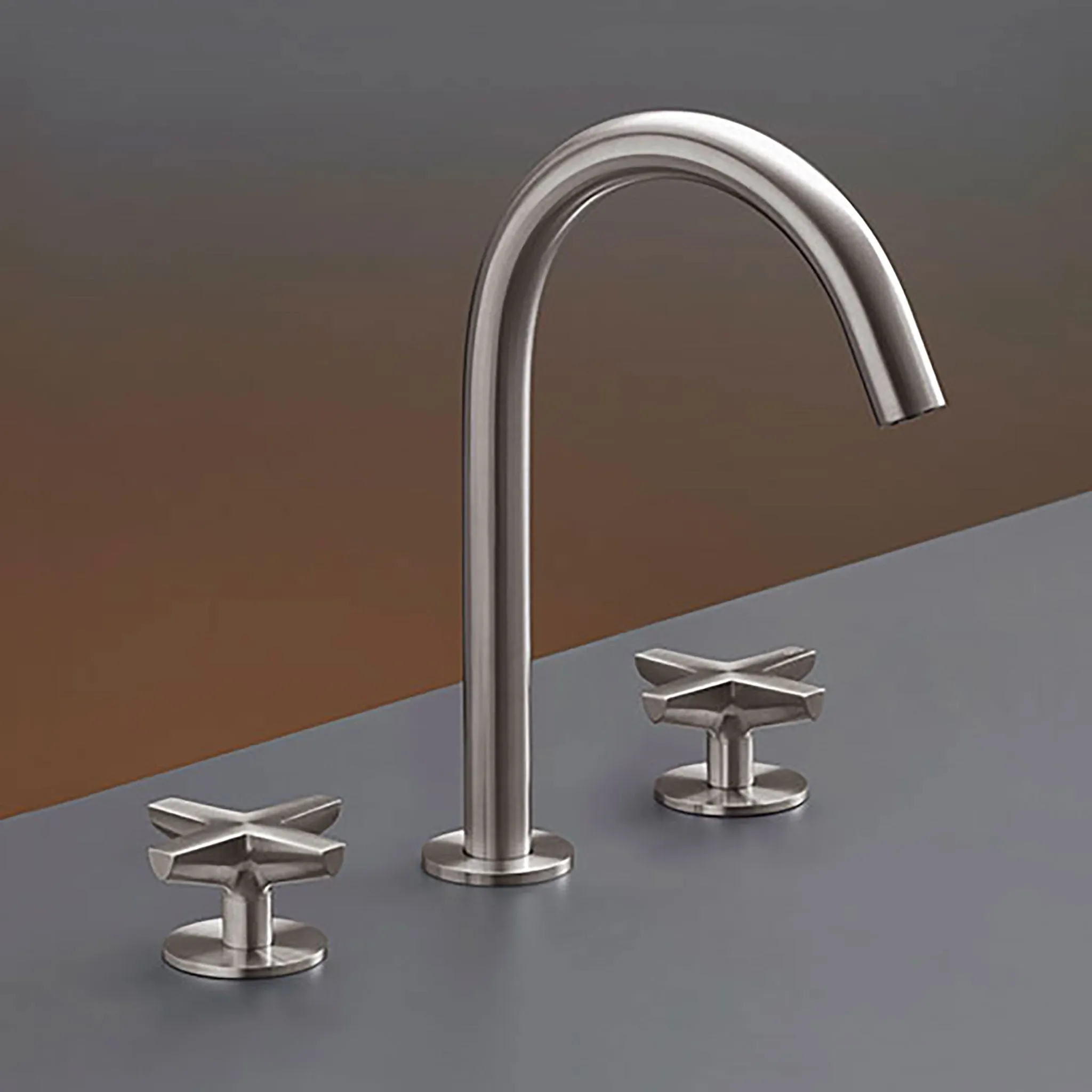 CEA Cross Three-hole Bathroom Faucet