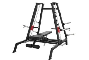 Commercial Power Smith Machine Dual System Bench Press