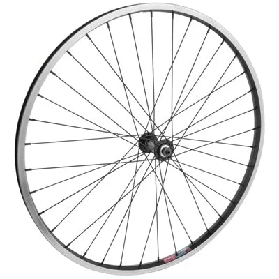 Ft Whl,26X1.5,Bk,Aly,36H Qr,Sw,Bk,100Mm 26'' Alloy Mtb Single Wall Wheels  Wheels  26''