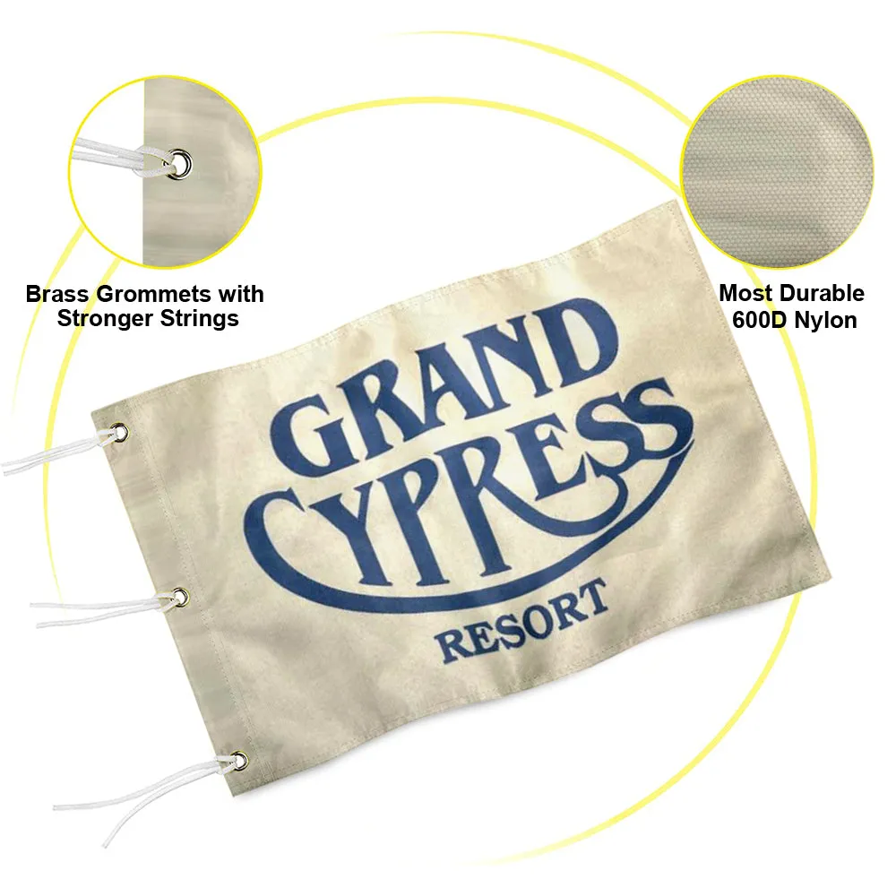 Fyon Grand Cypress Resort Golf Pin Flag Banner Grommets