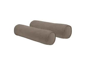 Hampton | Bolsters (pair) | Brunswick Taupe