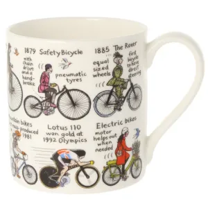 History of Cycling Mug