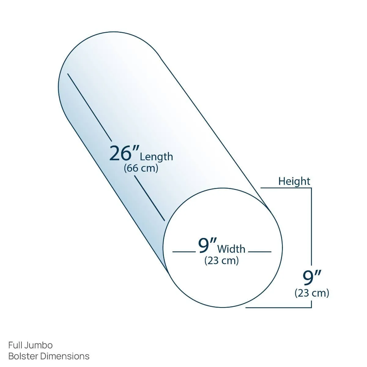 Jumbo Round Bolster