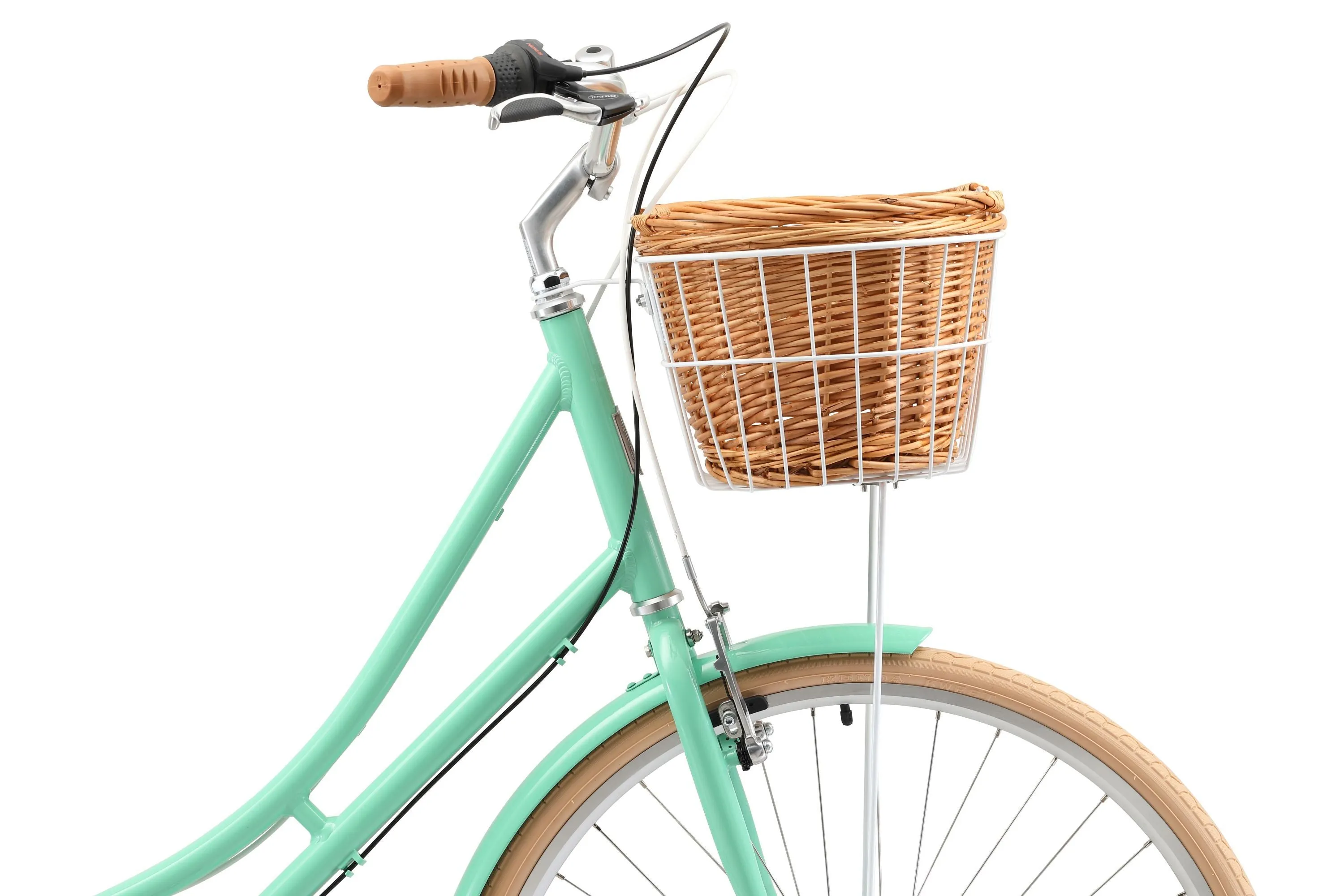 Ladies Deluxe Vintage Bike Mint Green