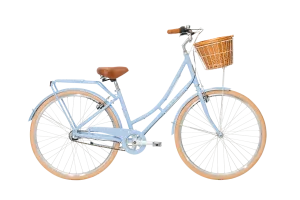 Ladies Deluxe Vintage Bike Sky Blue