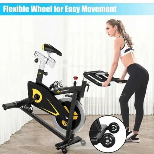 Magnetic Exercise Bike Stationary Belt Drive Indoor Cycling Bike