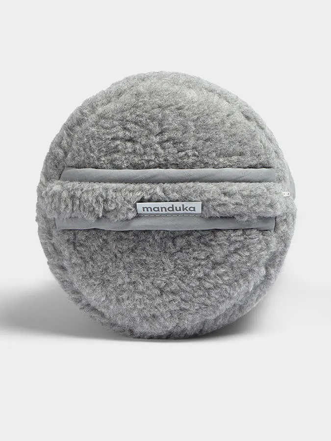 Manduka Merino Wool Round Meditation Bolster Cushion