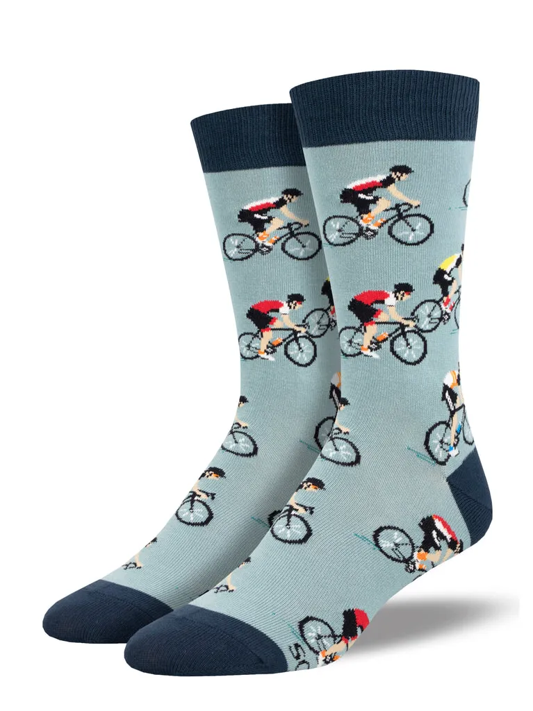 Men's Cycling Crew Socks