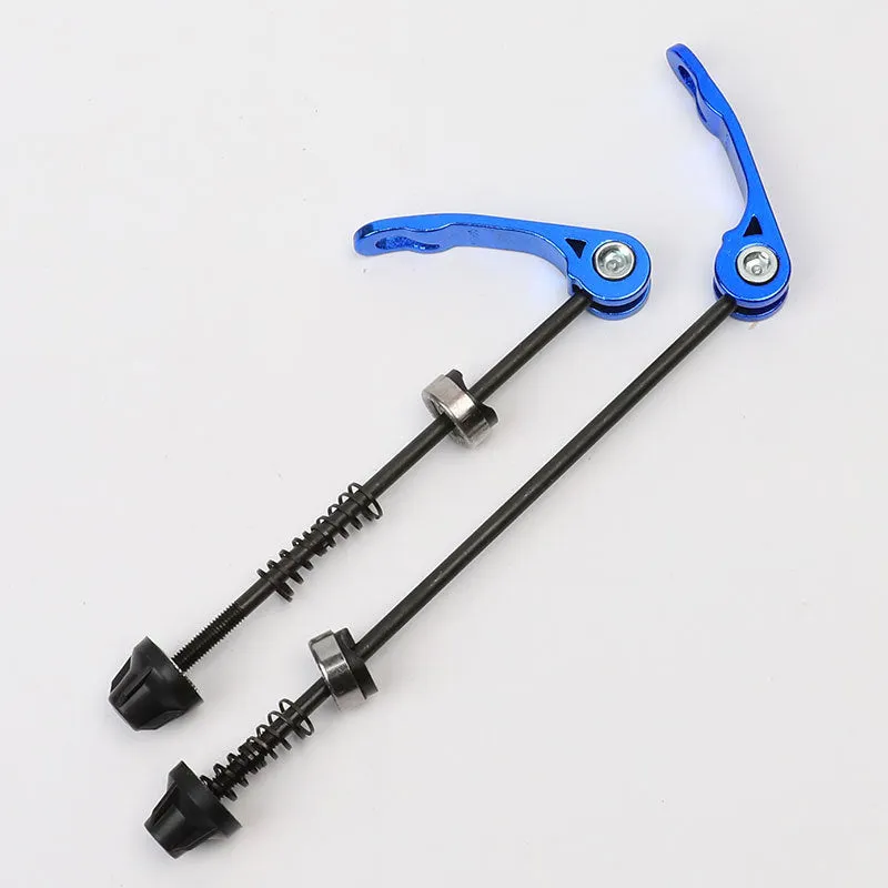 Mountain bike hub extended quick release rod single axle skin quick release equipment accessories front and rear set