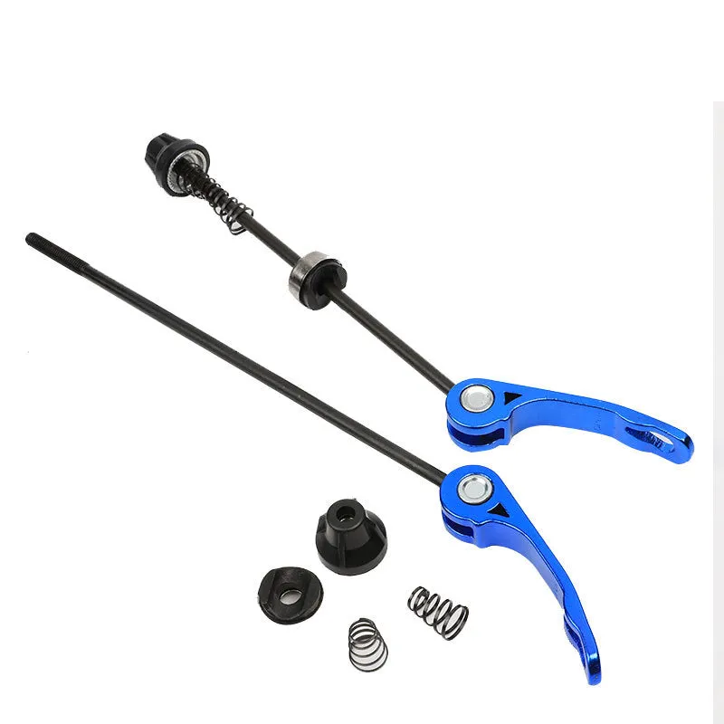 Mountain bike hub extended quick release rod single axle skin quick release equipment accessories front and rear set