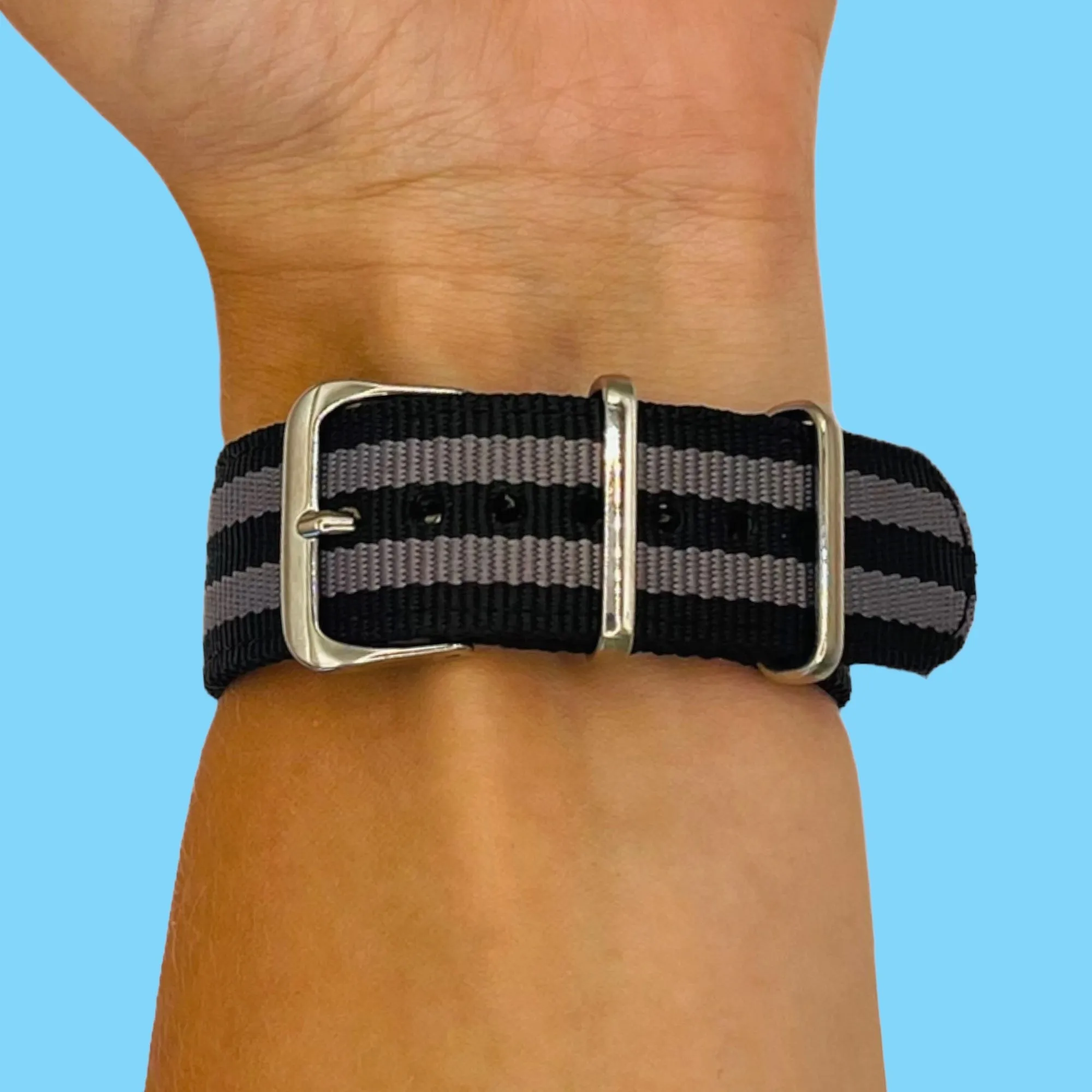 Nato Nylon Watch Straps Compatible with the Ryze Flex Smart Watch