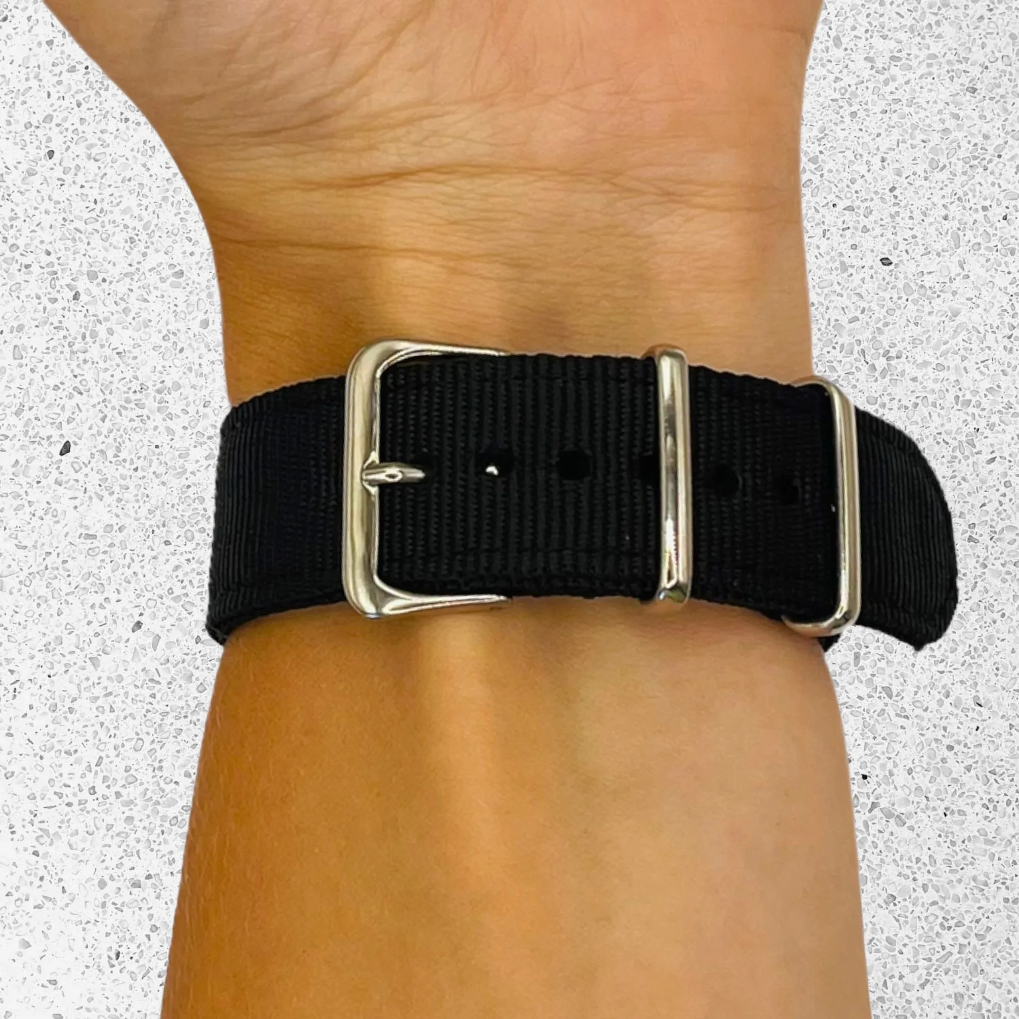 Nato Nylon Watch Straps Compatible with the Ryze Flex Smart Watch