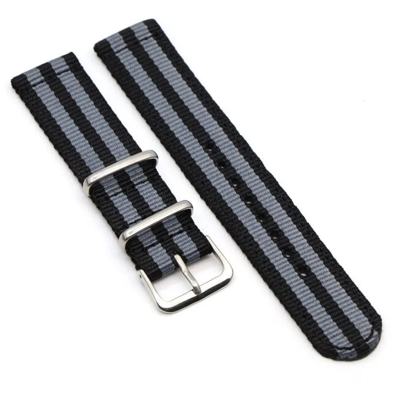 Nato Nylon Watch Straps Compatible with the Ryze Flex Smart Watch