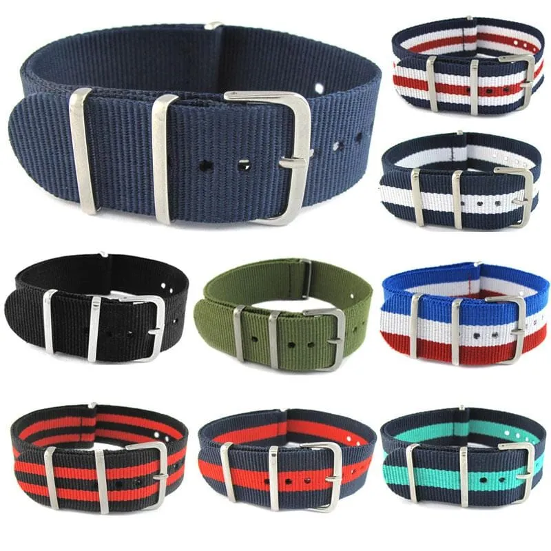 Nato Nylon Watch Straps Compatible with the Ryze Flex Smart Watch