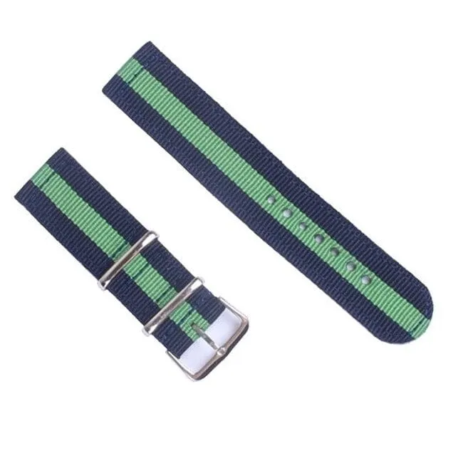 Nato Nylon Watch Straps Compatible with the Ryze Flex Smart Watch