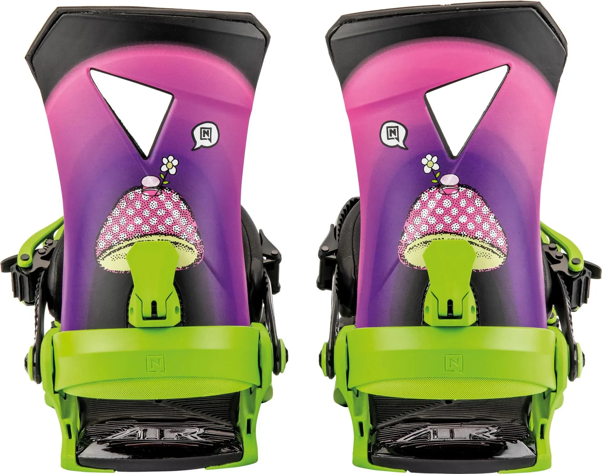 Nitro Zero Mens Snowboard Bindings Happy Place