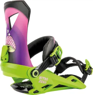 Nitro Zero Mens Snowboard Bindings Happy Place