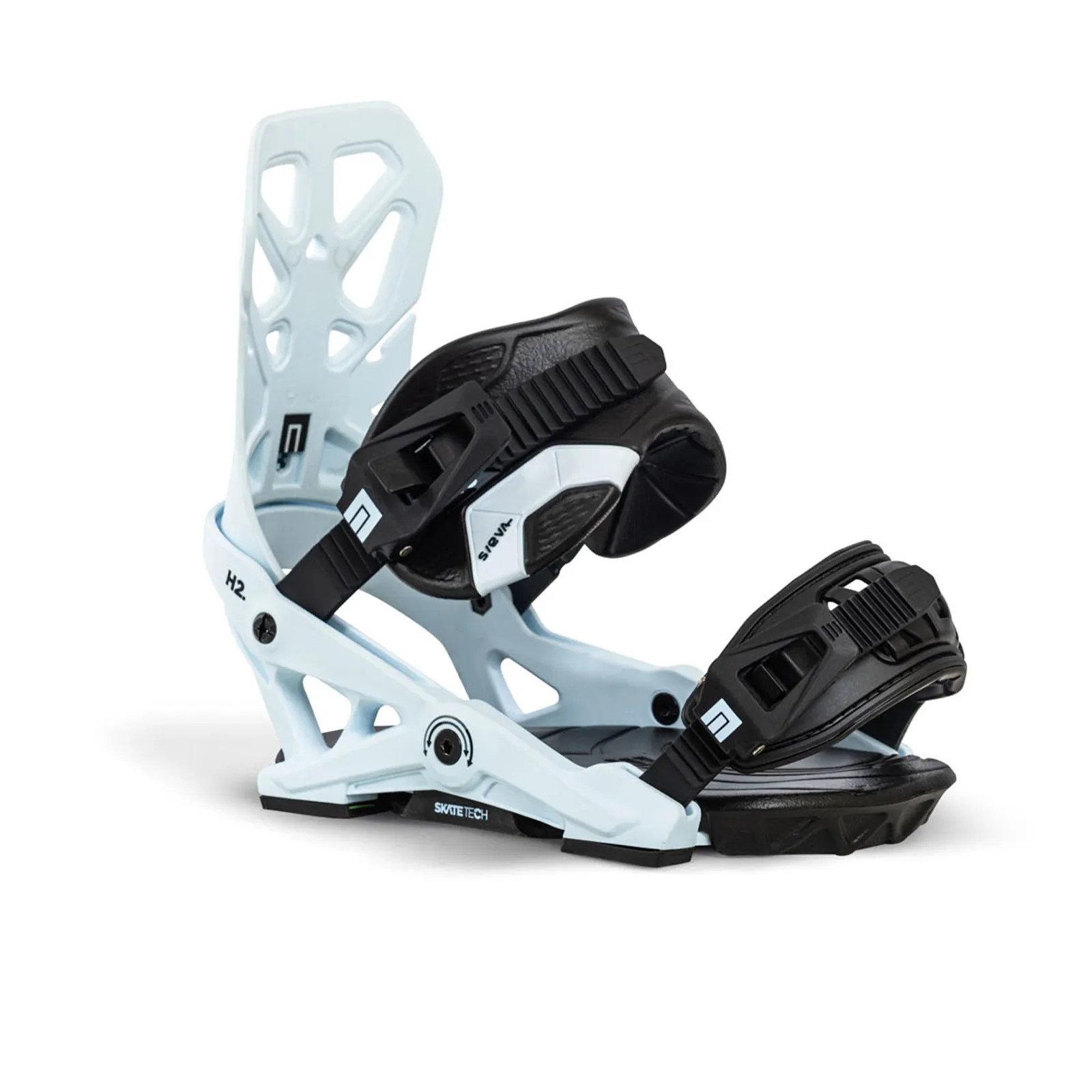 Now Brigade Mens Snowboard Bindings Periwinkle