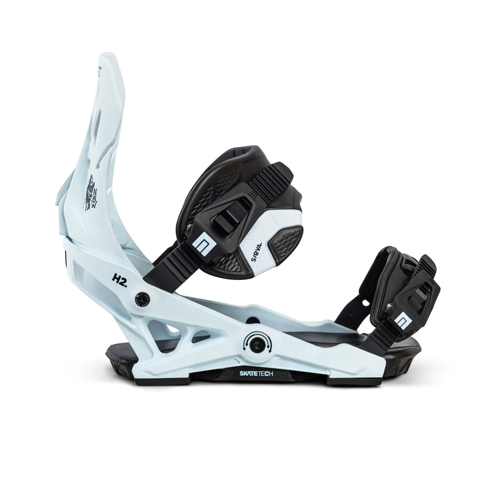 Now Brigade Mens Snowboard Bindings Periwinkle