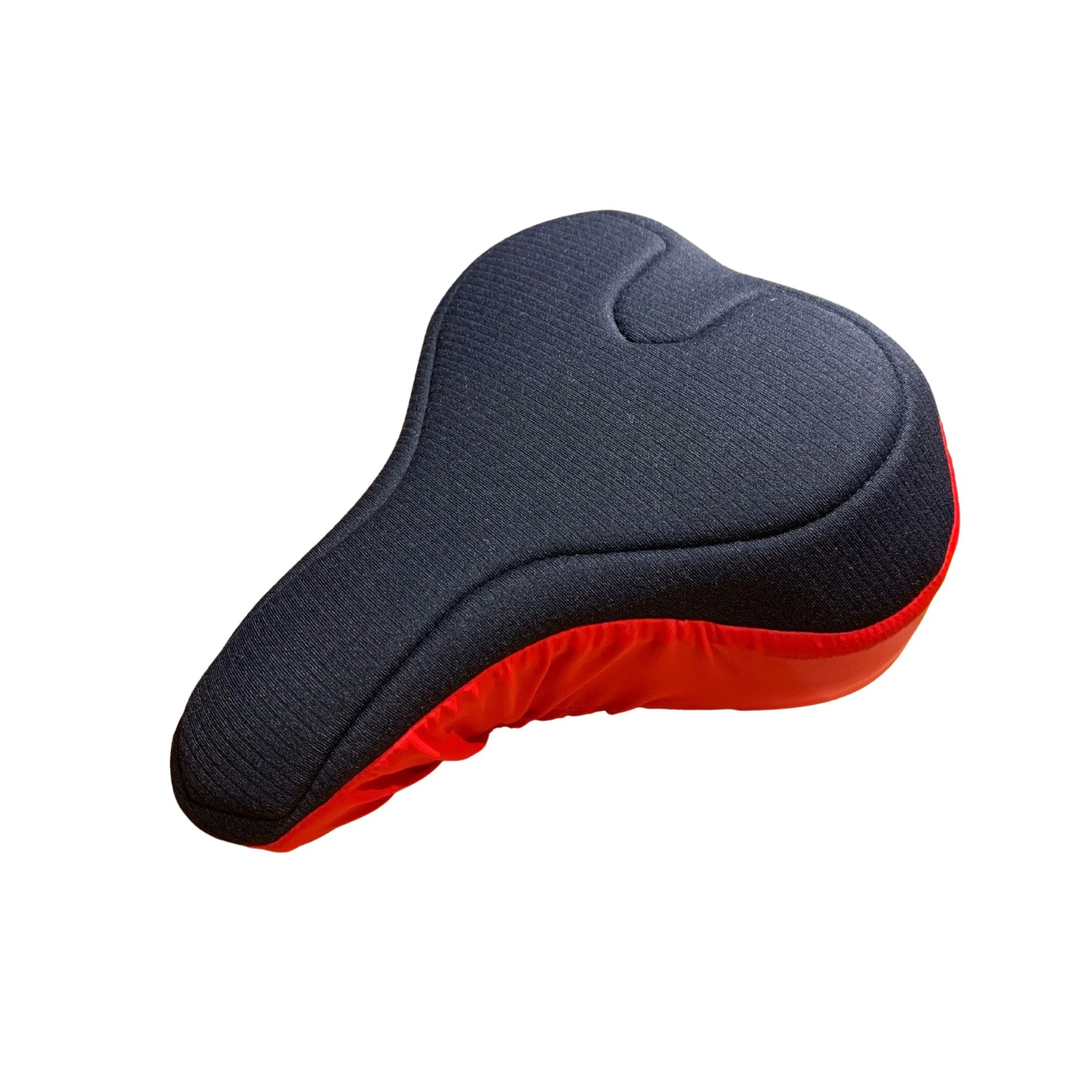 Padded Wide Seat Cover | Black & Red (Women)