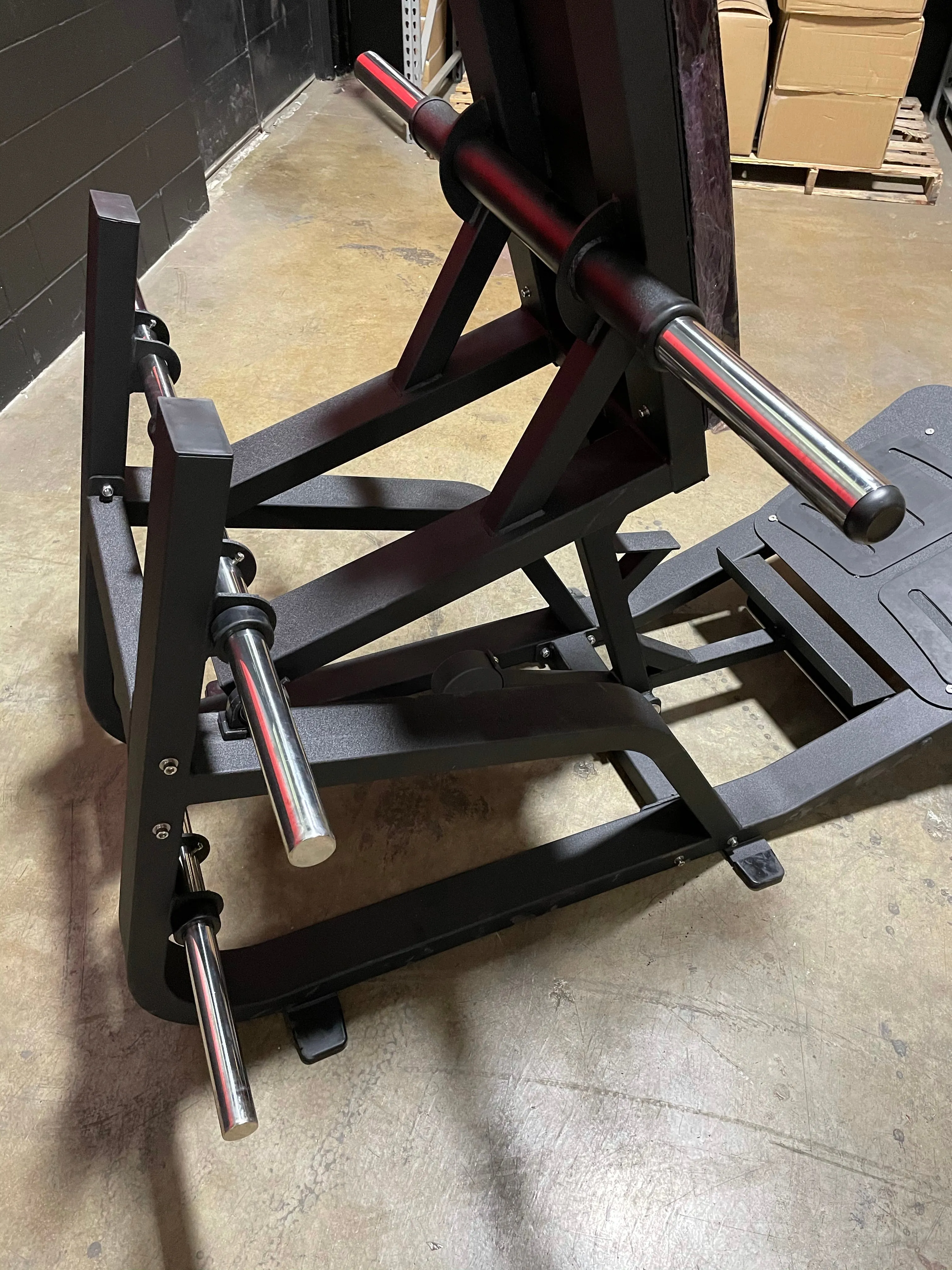 Plate Loaded Super V-Squat Standing Leg Press TZ-5061