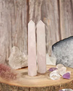 Rose Quartz Obelisk