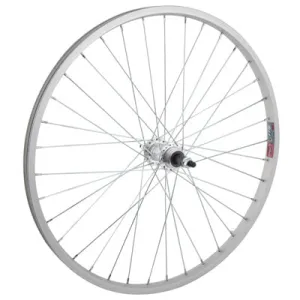 Rr Whl,24X1.75,Sil,Aly,36H 3/8'',Sw,Sil,135Mm,Fw,5-7S 24'' Kids Mtb Wheels  Wheels  24''