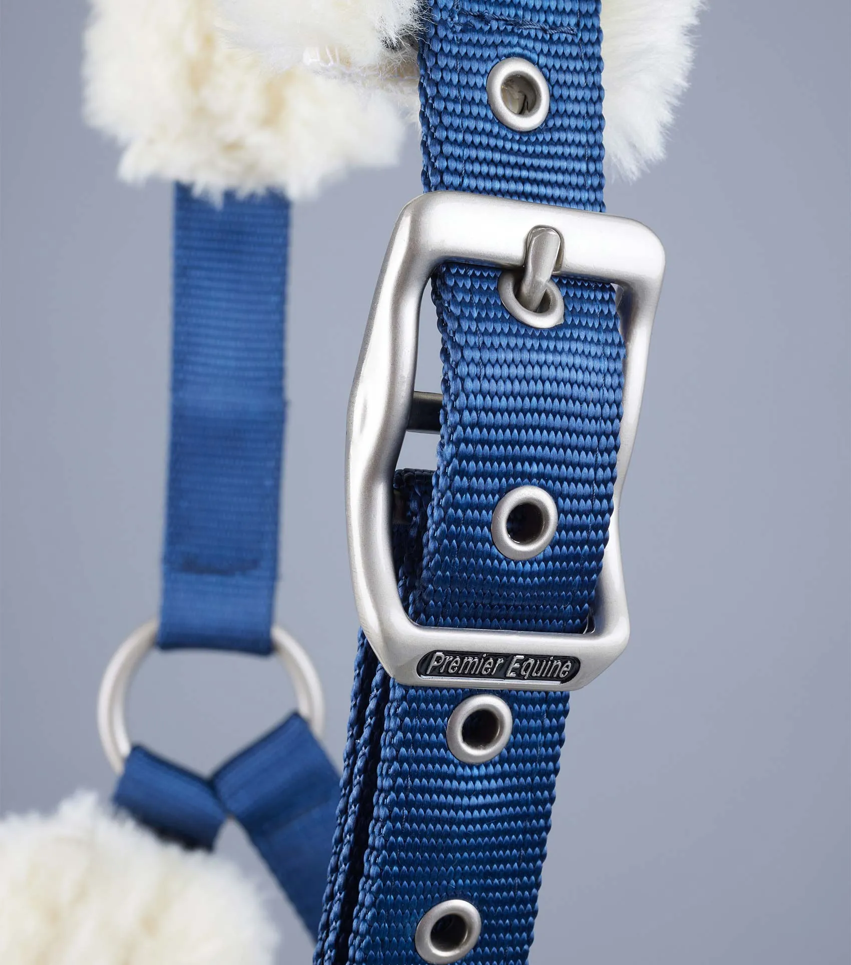 Techno Wool Lined Head Collar Navy