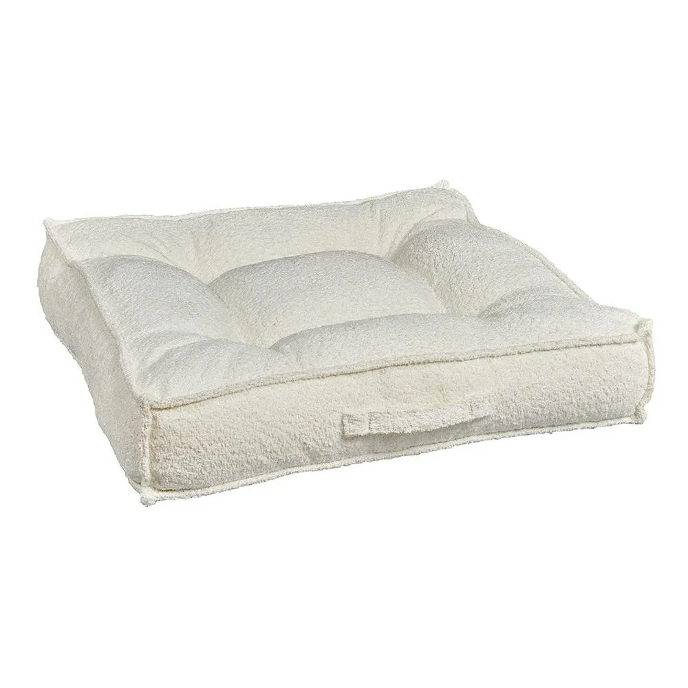 Vanilla Boucle Piazza Dog Bed